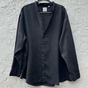 BAIRD MCNUTT Murano Linen Shirt Men 3XB Long Sleeve Button Down Casual Resort